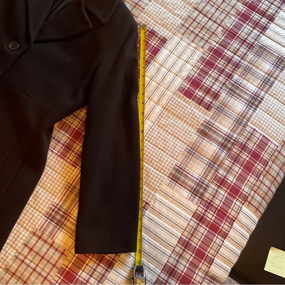 Kristen Blake Brown Wool Coat - Picture 14 of 16